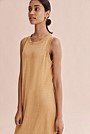Linen Jersey Tank Dress