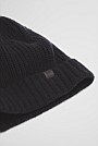 Cotton Blend Rib Beanie