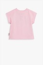 Organically Grown Cotton Sequin Logo T-Shirt