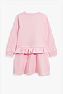 Cotton Heritage Frill Sweat Dress