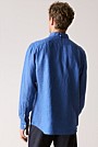 Regular Fit Delave Linen Long Sleeve Shirt