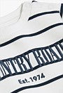 Cotton Heritage Stripe Sweat