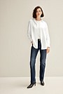 Cotton Modal Longline Shirt