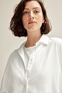 Cotton Modal Longline Shirt