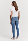 Australian Cotton Blend Mid Rise Skinny Leg Jean