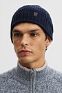 Cotton Blend Rib Beanie
