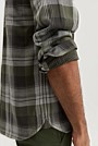 Regular Fit Double Cloth Shadow Check Shirt