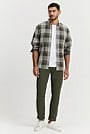 Regular Fit Double Cloth Shadow Check Shirt