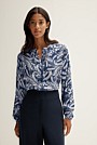 Paisley Placket Detail Blouse