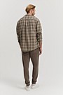 Relaxed Fit Ombre Check Shirt