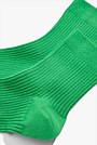 Australian Cotton Blend Ribbed Quarter Crew Sock