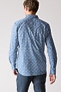 Tailored Fit Cotton Micro Floral Shirt