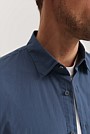 Regular Fit Garment Dyed Poplin Shirt