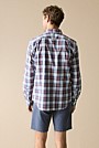 Regular Fit Yarn Dyed Cotton Check Shirt