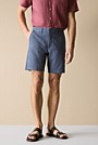 Regular Fit Yarn Dyed Cotton Short