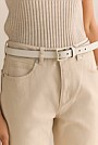 Leather Slim Belt