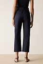 Stretch Cotton Capri Pant