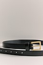 Leather Slim Belt
