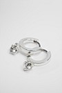 Ava Large Crystal Hoop Earring