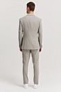 Slim Fit Linen Stretch Pinstripe Jacket