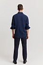 Regular Fit Organically Grown Linen Pinstripe Shirt