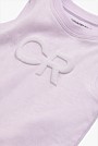 Organically Grown Cotton Puff Logo Bodysuit