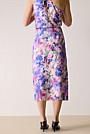 Silk Multi Floral Skirt