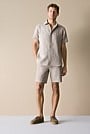 Regular Fit Yarn Dyed Cotton Short