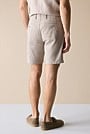 Regular Fit Yarn Dyed Cotton Short