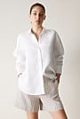 Linen Relaxed Long Sleeve Shirt