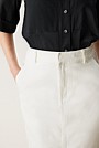 Australian Cotton Blend Denim Skirt