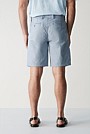 Regular Fit Textured Longline Short