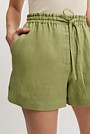 Organically Grown Linen Relaxed Short