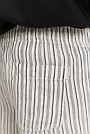 Organically Grown Linen Stripe 6" Drawcord Short