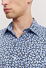 Regular Fit Organically Grown Cotton Lemon Print Short Sleeve Shirt