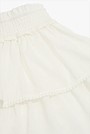 Shirred Tier Skirt