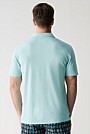 Garment Dyed Cotton Pique Polo