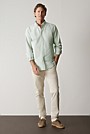 Regular Fit Yarn Dyed Organically Grown Cotton Oxford Shirt