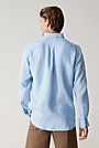 Regular Fit Delave Linen Shirt