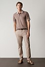 Mercerised Cotton Marle Polo