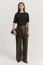 Double Pleat Pant