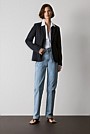 Cotton Modal Pique Blazer