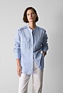 Cotton Voile Pocket Detail Shirt