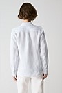 Yarn Dyed Linen Twin Stripe Shirt