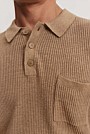 Ribbed Linen Blend Knit