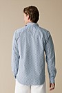 Tailored Fit Diamond Geo Print Shirt