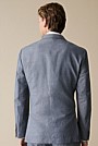 Regular Fit Yarn Dyed Cotton Linen Blazer