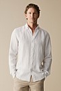 Regular Fit Linen Stripe Shirt