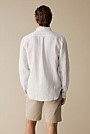 Regular Fit Linen Stripe Shirt