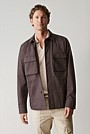 Cotton Twill Pocket Detail Jacket